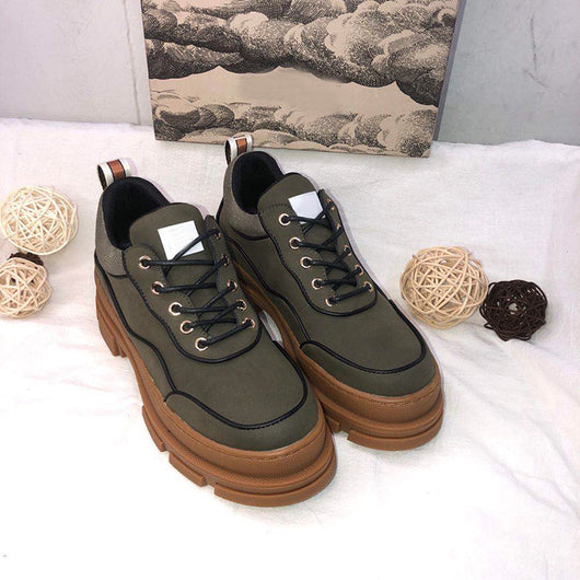 Zapatillas Casuales Versátiles al Estilo Británico para Mujer - Image 14