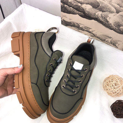 Zapatillas Casuales Versátiles al Estilo Británico para Mujer - Image 16