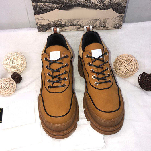 Zapatillas Casuales Versátiles al Estilo Británico para Mujer - Image 17