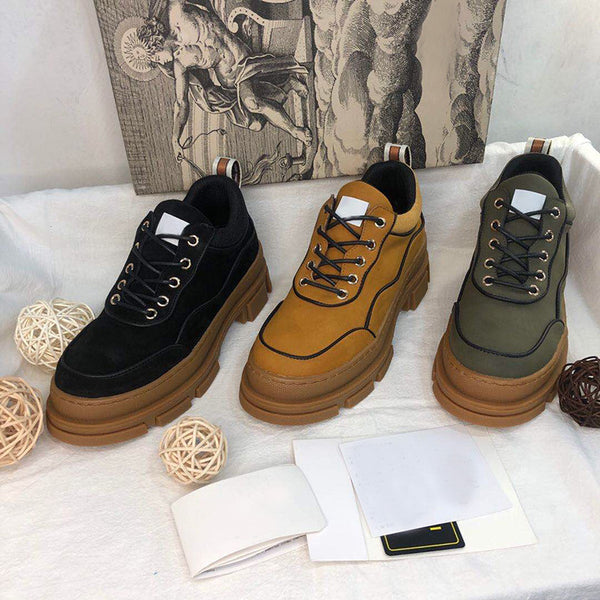 Zapatillas Casuales Versátiles al Estilo Británico para Mujer