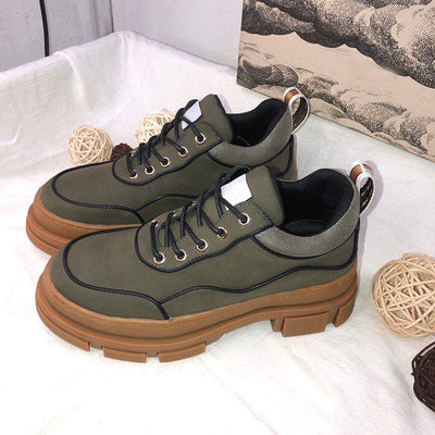 Zapatillas Casuales Versátiles al Estilo Británico para Mujer - Image 4