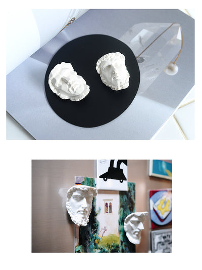 Imán de Nevera Cabeza Griega 3D - Decoración Clásica - Image 3