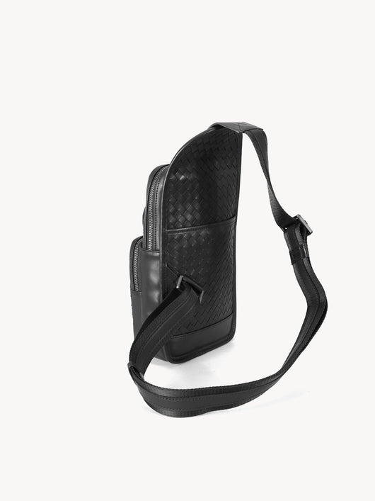 Bolsa de Pecho en Cuero Vacuno Encerado para Hombre - Image 3