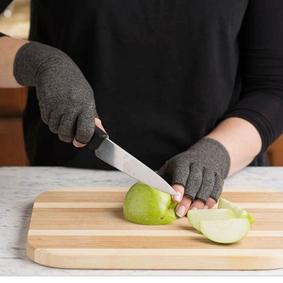 Guantes de Compresión sin Dedos para Artritis y Rehabilitación - Image 9