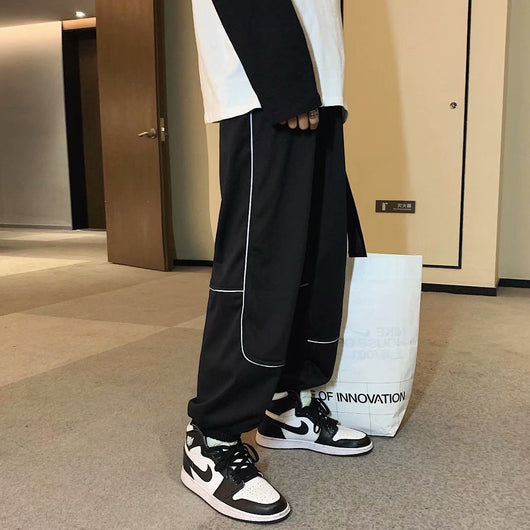 Pantalones Harlan Skinny Reflectantes Hip-Hop de 9 Puntos - Image 8