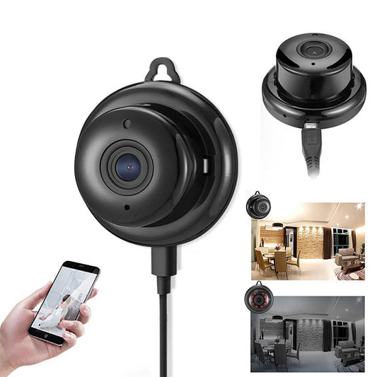 Cámara WiFi HD 1080P con Visión Nocturna y Conexión USB