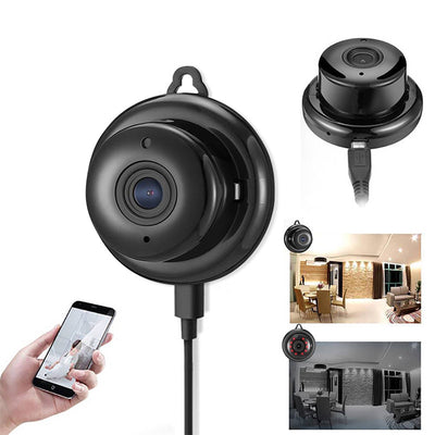 Cámara WiFi HD 1080P con Visión Nocturna y Conexión USB