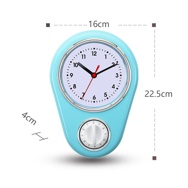 Reloj de Cocina Magnético sin Perforaciones