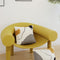 Cojín Cuadrado con Líneas Abstractas Tufted - Almohada Decorativa