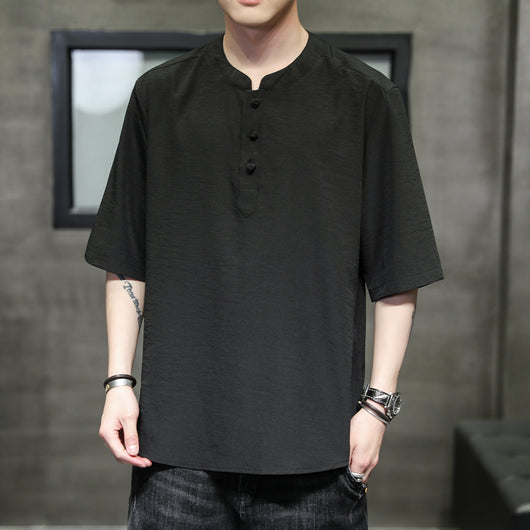 Playera Ice Silk para Hombre de Manga Corta - Image 9