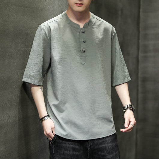Playera Ice Silk para Hombre de Manga Corta - Image 12