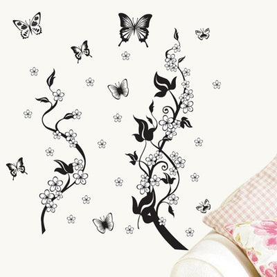 Adhesivo Decorativo de Pared Mariposas y Flores - Diseño Premium Tercera Generación - Image 10