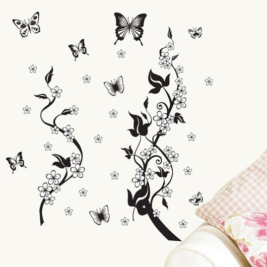Adhesivo Decorativo de Pared Mariposas y Flores - Diseño Premium Tercera Generación - Image 10
