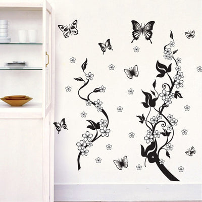 Adhesivo Decorativo de Pared Mariposas y Flores - Diseño Premium Tercera Generación - Image 3
