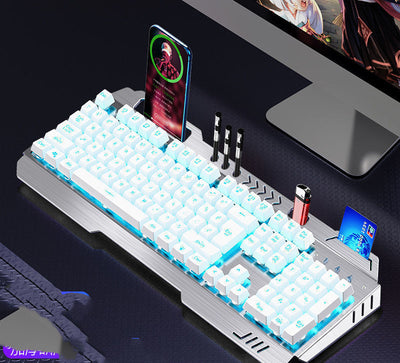 Kit Gamer 3 en 1: Teclado Mecánico, Mouse y Audífonos Wired para PC y Notebook