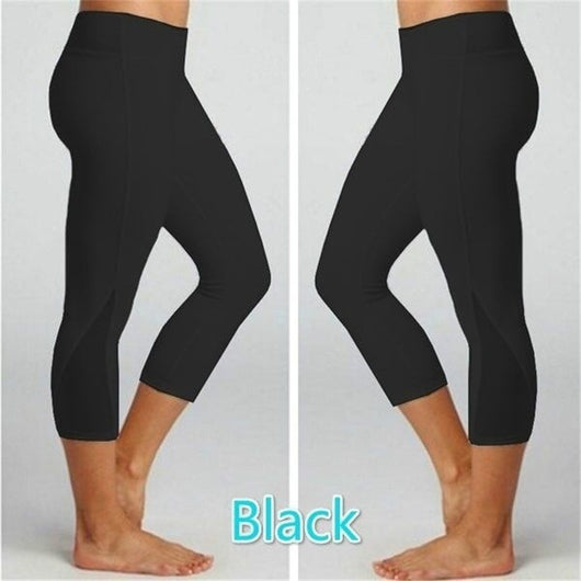 Leggins Deportivos Ajustados de Malla Transpirable - Image 9