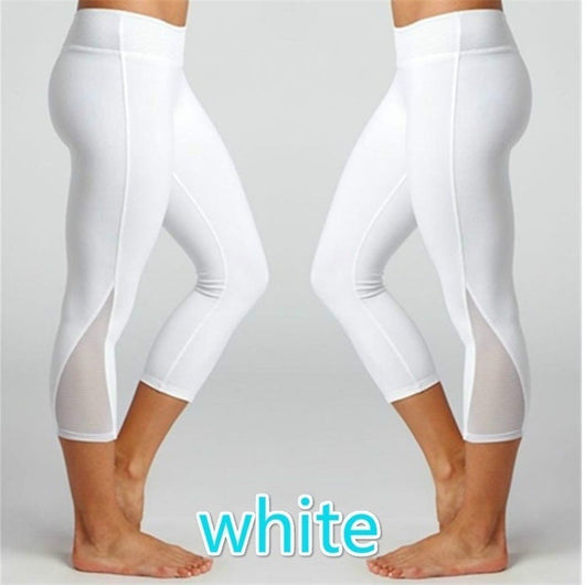 Leggins Deportivos Ajustados de Malla Transpirable - Image 7