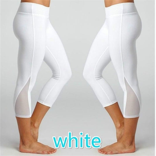 Leggins Deportivos Ajustados de Malla Transpirable