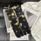 Calcetines Japoneses de Dedo Dividido - Seda Cristalina Transparente con Flores Literarias