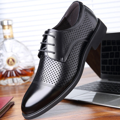 Zapatos Formales de Cuero para Hombre Talla Grande - Calzado Ejecutivo Premium - Image 9
