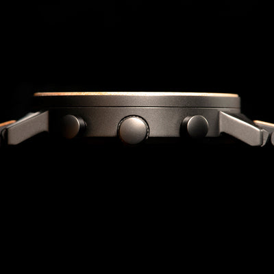 Reloj Multifuncional de Madera de Sándalo Verde - Image 11