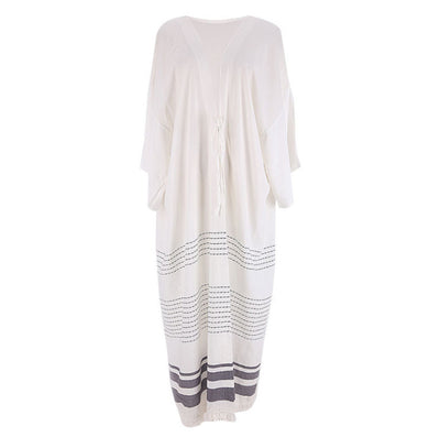 Túnica Pareo Tejida de Playa Blanca - Cubre Trajes de Baño Elegante - Image 2