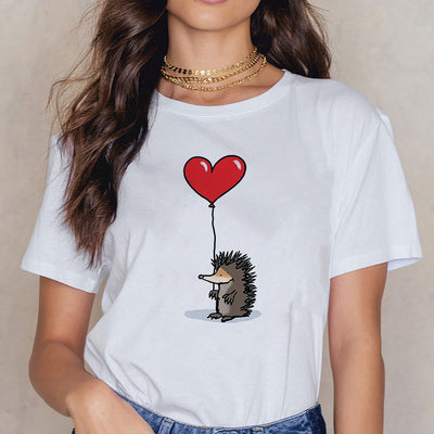 Blusa Holgada Estampado Animales Dibujos Talla Grande - Image 3