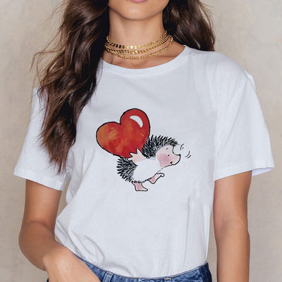 Blusa Holgada Estampado Animales Dibujos Talla Grande - Image 5