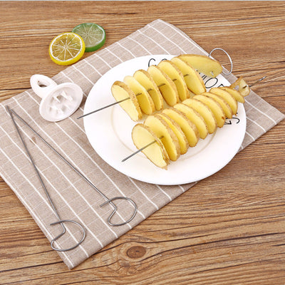 Cortador de Papas Manual Profesional - Rebanador de Papas Reutilizable para Cocina - Image 10