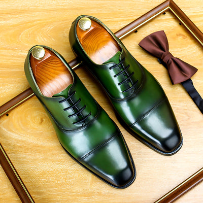 Zapatos Formales de Cuero Genuino para Hombre - Piel Vacuno Premium - Image 9