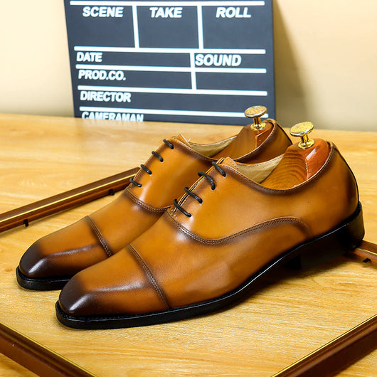 Zapatos Formales de Cuero Genuino para Hombre - Piel Vacuno Premium - Image 4
