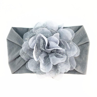 Diadema de Flores en Malla Chifón para Bebé - Image 17