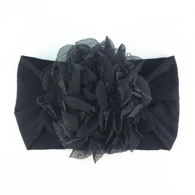Diadema de Flores en Malla Chifón para Bebé - Image 5