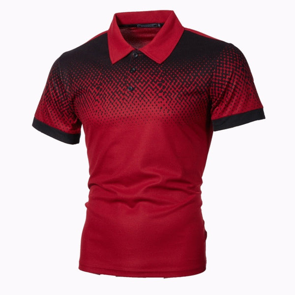 Polo Shirt Hombre Impresión 3D - Camiseta Verano Manga Corta