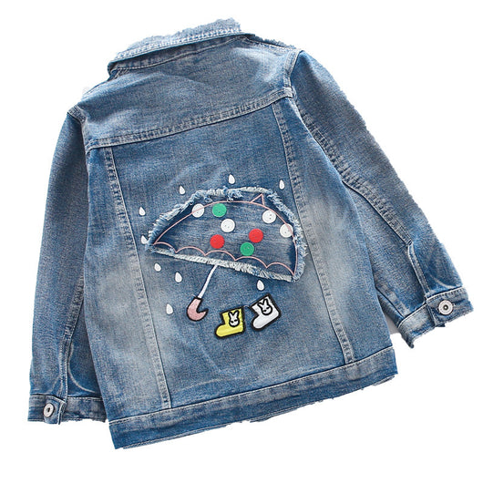 Chaqueta de Mezclilla para Niñas - Estilo Clásico y Duradero