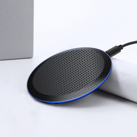 Cargador Inalámbrico 15W Disco Lattice - Carga Rápida y Segura