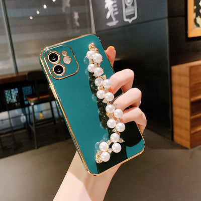 Funda para Teléfono con Pulsera de Perlas - Protección Premium 6D - Image 7