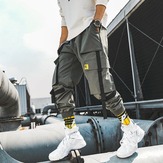 Overoles para Hombre Tendencia Actual Multibolsillos