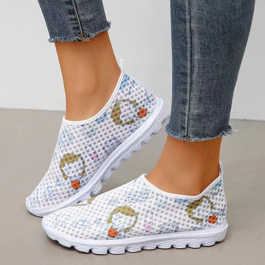 Zapatos Casuales Cómodos Talla Grande con Malla Transpirable - Image 12