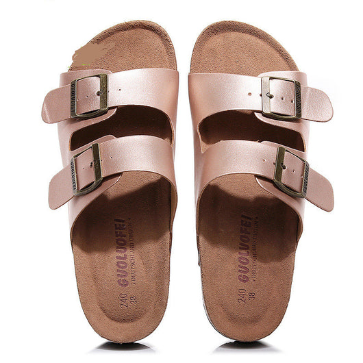 Sandalias y Pantuflas con Doble Hebilla Ajustable - Image 22