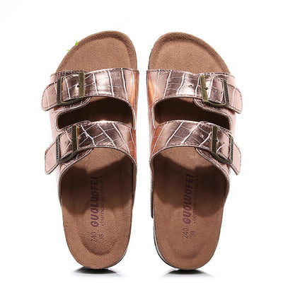 Sandalias y Pantuflas con Doble Hebilla Ajustable - Image 21
