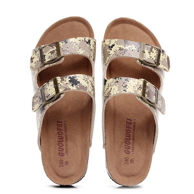 Sandalias y Pantuflas con Doble Hebilla Ajustable - Image 39
