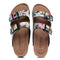 Sandalias y Pantuflas con Doble Hebilla Ajustable
