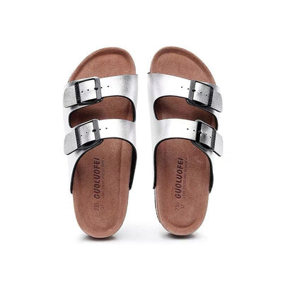 Sandalias y Pantuflas con Doble Hebilla Ajustable - Image 4