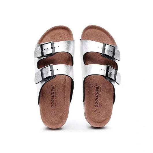 Sandalias y Pantuflas con Doble Hebilla Ajustable - Image 4