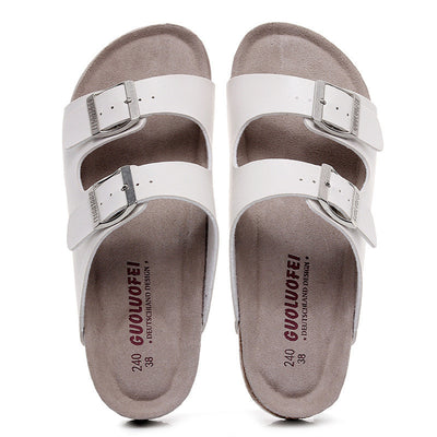 Sandalias y Pantuflas con Doble Hebilla Ajustable - Image 5