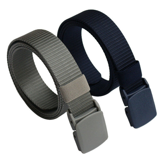 Cinturón de Lona Nylon sin Metal para Hombre - Image 8