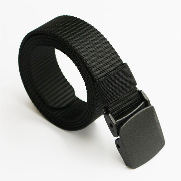 Cinturón de Lona Nylon sin Metal para Hombre