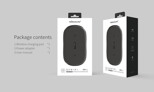 Cargador Inalámbrico Dual Nelkin Gemini de Carga Rápida - Image 3