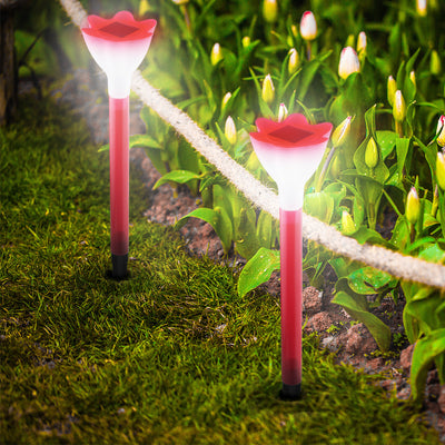 Luz Solar Flor LED - Iluminación de Jardín Automática - Image 14
